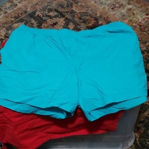 Columbia sportswear women's XL Sandy River shorts. Blue.Back pocket. Barely worn